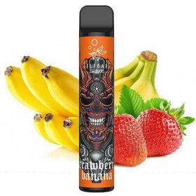 Электронные сигареты Elf Bar 1500 Strawberry Banana (Ельф бар Клубника Банан) Felix Shop