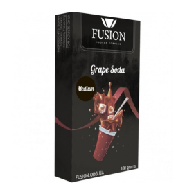 Табак Fusion Medium Grape Soda (Фьюжн Виноградная газировка) 100 грамм Felix Shop