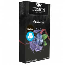Табак Fusion Medium Ice Blueberry (Фьюжн Айс Черника) 100 грамм Felix Shop