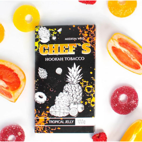 Табак Chefs Tropical Jelly (Чифс Тропические желейки) 100 грамм Felix Shop
