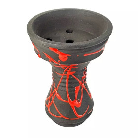 Чаша для кальяна Gusto Bowls Killa Bowl Black-Red Felix Shop