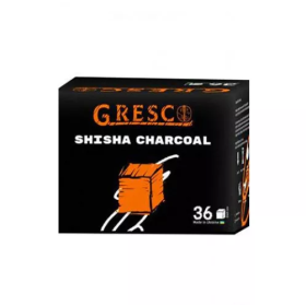 Уголь ореховый Gresco картон (Греско) 500 грамм кубик Felix Shop