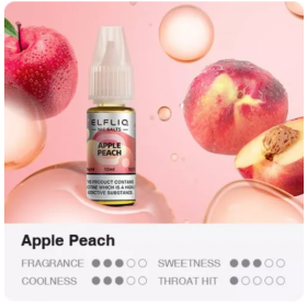 Жидкость Elf Liq 5% 10мл Apple Peach (Яблоко Персик) Felix Shop