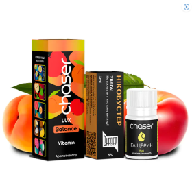 Жидкость Набор Chaser Lux Vitamin (Персик Яблоко) 30мл 5% Felix Shop