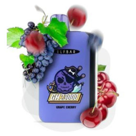 Электронная сигарета Elf Bar GH23000 Grape Cherry (Виноград Вишня) Felix Shop