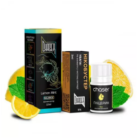 Жидкость Набор Chaser Black Lemon Mint (Лимон Мята) 30мл 5% Felix Shop