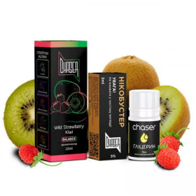 Жидкость Набор Chaser Black Wild Strawberry Kiwi (Клубника Киви) 30мл 5% Felix Shop