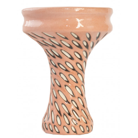 Чаша Etna Katana Cut Glaze Coral Felix Shop