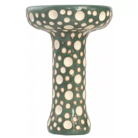 Чаша Etna Phunnel Dot Glaze Dark Green Felix Shop