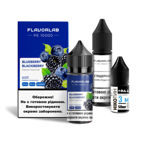 Жидкость Набор Flavorlab PE 10000 Blueberry Blackberry (Черника Ежевика) 30мл 5% Felix Shop