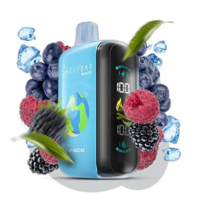 Электронная сигарета Elf Bar RAYA D3 25000 Blue Razz Ice (Голубой Лимонад Лед) Felix Shop