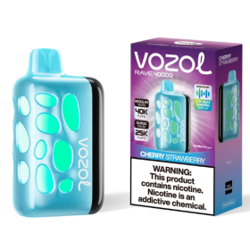 Электронная сигарета Vozol Rave 40000 Cherry Strawberry (Вишня Клубника) Felix Shop