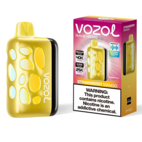 Электронная сигарета Vozol Rave 40000 Strawberry Mango (Клубника Манго) Felix Shop