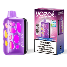 Электронная сигарета Vozol Rave 40000 Watermelon Razz Rancher (Арбузный Морс) Felix Shop