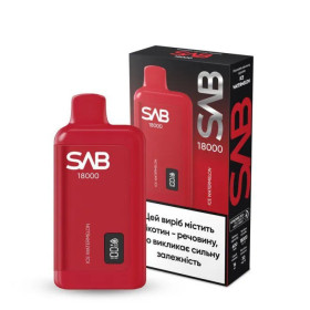 Электронная сигарета SAB 18000 Ice Watermelon (Ледяной Арбуз) Felix Shop