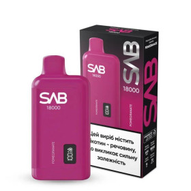 Электронная сигарета SAB 18000 Pomegranate (Гранат) Felix Shop