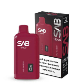 Электронная сигарета SAB 18000 Wild Cranberry (Дикая Клюква) Felix Shop