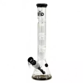 Бонг стеклянный Grace Glass Black Triple Tree-Arm Percolator Felix Shop