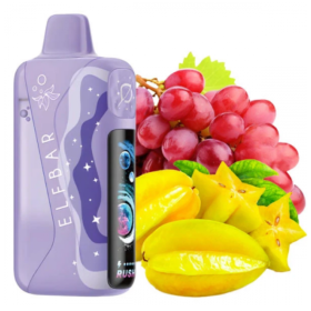 Электронная сигарета Elf Bar Lush King Pro 40000 Starfruit Grape (Карамбола Виноград) Felix Shop