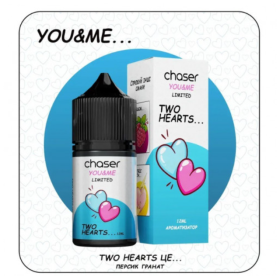 Жидкость Набор Chaser You&Me Two Hearts (Персик Гранат) 30мл 5% Felix Shop